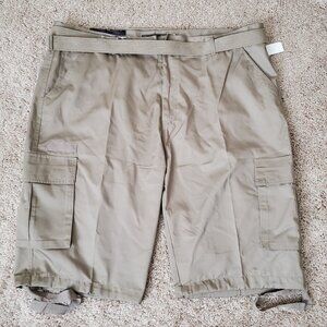 Jean Station Men's Superior Tan Khaki Cargo Short SZ 48